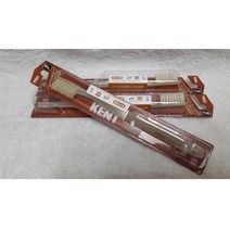 일본 kent 자연모 칫솔 돈모(돼지모) 매우단단한 모 (extra hard), 1개