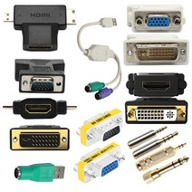케이블팩토리 HDMI t0 VGA DVI 마이크로 변환 젠더 컨버터 모음, 03_VG-VG 연장젠더(암)