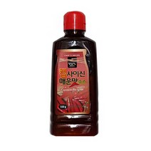 미담채 캡사이신 매운맛소스 550g 1개