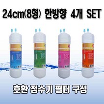 쿠쿠 CP-A 401HB 뉴호환정수기필터 C형 4개1셋트N, 1세트, B타입 11인치 한방향
