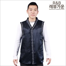 레뷰가운 YE04 서빙조끼 한식 중식 서빙복 외식업 유니폼 레스토랑 단체복
