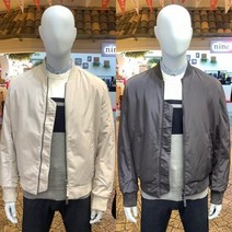 엠폴햄 엠폴햄 남성 패딩 바머항공점퍼 EPZ1JJ1100 (EPZ1JJ1100), 라이트베이지LBE-110