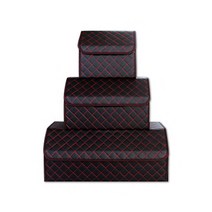 신형그랜저 트렁크정리함 소형(S사이즈), 블랙