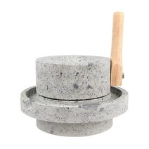 국산 천연석 커피맷돌 18/맥반석 맷돌 콩 녹두 갈기
