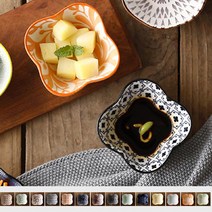 유샤이식기 일본풍 반찬 접시 찬기 B형 가정식 종지 소스기, B-2, 1개