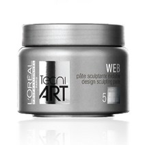 로레알 테크니아트 웹 디자인 스컵팅 페이스트 150ml - 검타입 왁스, 1개