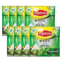 립톤 허브티 페퍼민트 10티백, 8g, 8개