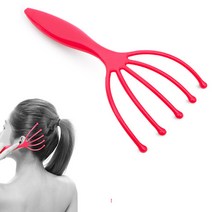 두피마사지기 레드 헤드스파 머리 맛사지, 1개입, 01_두피마사지기