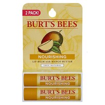 버츠비 너리싱 립 밤, Mango Butter, 2개입