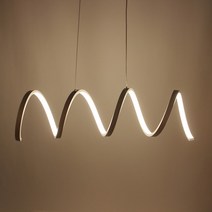 천지몰 인테리어조명등 LED꽈배기팬던트 50W 전구색 인테리어팬던트
