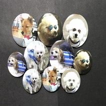 볼독 나와 항상 함께 하는 우리댕댕이냥이 강아지고양이 사진뱃지, L(58mm), 1개