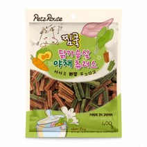 펫츠루트 찜쿡 닭가슴살 치즈 야채 츄러스 400g, 1개