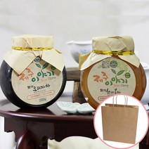 제주이야기 추석선물 한라봉차+오미자차 200g*2종세트 쇼핑백증정 차세트 선물세트 한라봉차 오미자차