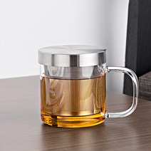 사마도요 내열유리 티머그 S049 350ml, 01_투명핸들