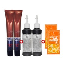 웰라 뉴 콜레스톤 염색약 80g 2개 + 산화제 80ml 산성샴푸파우치, 5/07-베이지브라운