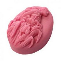 [아로마케이] 1구 비누 몰드 비누틀 비누만들기 재료 실리콘몰드, 76_어머니 95g