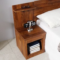 미코퍼니처 브리제 침대 협탁, 멀바우