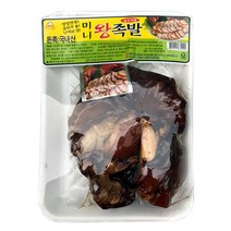 국내산100% 자연식품 미니왕족발500g, 500g, 1팩