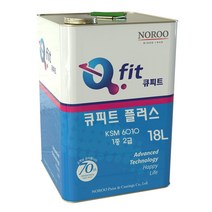 노루페인트 큐피트 플러스 외부용 수성페인트 18L 무광, 화이트2, 1개