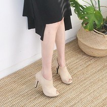 홍대언니:토오픈 스웨이드 부티힐 CB53B088 (11cm)