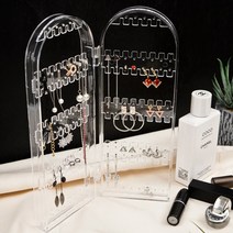 알뜨리 투명 귀걸이 보관함 악세사리 보관 쥬얼리 진열대
