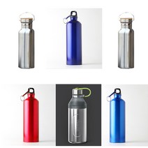 스포츠물병(헬스 아웃도어 스포츠 스텐보틀)산악/등산, 07_100ml 레트로보틀[스카이블루]
