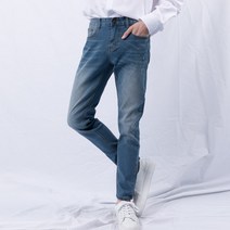 제이에이치스타일 워싱 스크래치 청바지