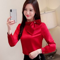 C924 여성 로맨틱 블라우스