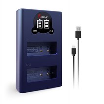파나소닉 BLE9E LCD 듀얼 충전기 DMC-GF3 GX80 GX85