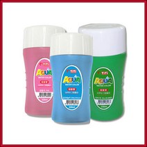경인 대용량 아쿠아물감 220㎖(14가지색상), 빨간색
