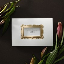 바른손 카드 총판 청첩장 100매 세트 BH5206 초대장