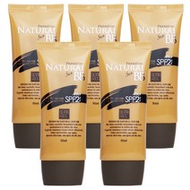 더마하우스 내츄럴 썬 비비크림50ml 5개-커버력좋은비비 피부보정