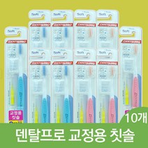 덴탈프로 교정용 칫솔, 10개