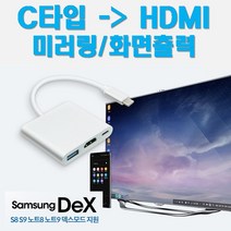 COMS CL518S USB 3.1 to HDMI 변환 컨버터 타입C Dex지원 S8 S9 노트8 노트9 덱스모드 미러링 C