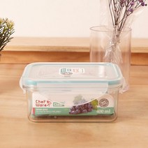 셰프웨어 클리어 직사각 AS-012(400ml), 1, 1