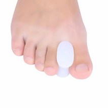 실리콘 발가락 분리 교정기 무지외반증 젤패드 낱개, 발가락분리패드, 발가락분리패드