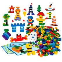 레고에듀케이션 [레고]에듀케이션 크리에이티브 레고 브릭 45020 건축물 조립 카드 건물 시스템 레고정품, 상세 설명 참조