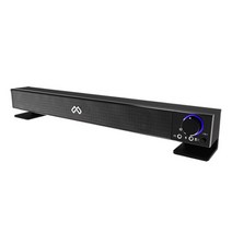 사운드바 / PC 스피커 / 2채널 / USB 전원 / 6W / 1년 무상 A/S / PC 전용, 블랙, 429116