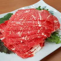 베스트비프 미국산 초이스급 목등심 1kg (불고기 샤브용), 1개