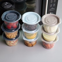 이로홈 NEW 냉동밥 보관용기 전자렌지용기 3호(12+1)세트 4호(8)세트, 이로홈쿡앤밥 3호(13개)-스카이블루