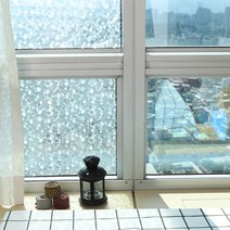 올준 자외선차단필름 유리용 무점착 창문시트지 시트지, 02.안개(자외선차단)