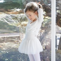 벨라걸즈 유아동 발레복 유아 아동 키즈 여아 발레 가디건 크림