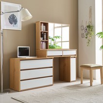 퍼니아트 클라우 화장대, 오크화이트