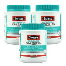 스위스 얼티부스트 와일드 오도리스(냄새없는) 피쉬오일(오메가3) 1000mg 500 캡슐 X 3개, 1세트