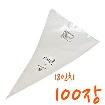 대포장 비닐짤주머니 cake-i (100매), 18인치