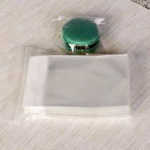 대포장 마카롱비닐봉투 200매입 (무지/대 8x9 접착), 200개