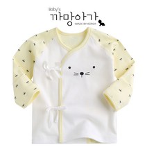 까망아가 빼꼼여우 양면 배냇저고리