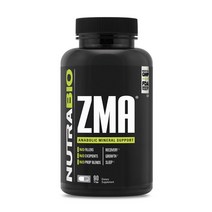 뉴트라바이오 ZMA 애너볼릭 미네랄 서포트 브이-캡 글루텐 프리, 90개입, 1개