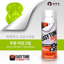 이지튠 프리미엄 뿌리는 고무랩핑 스프레이 (무광-라임그린)