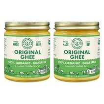 [PURE INDIAN FOODS] 자연방목 소 오리지널 기버터 220g 2통, 2개